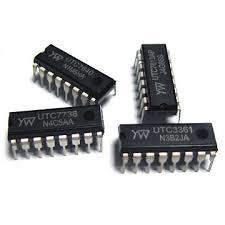 Black Electronic Microprocessor