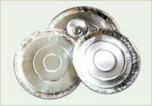 Silver Foil Paper Plates