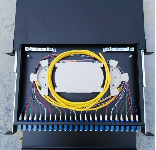 24 Port Sc-sc Sm Duplex Odf Patch Panel