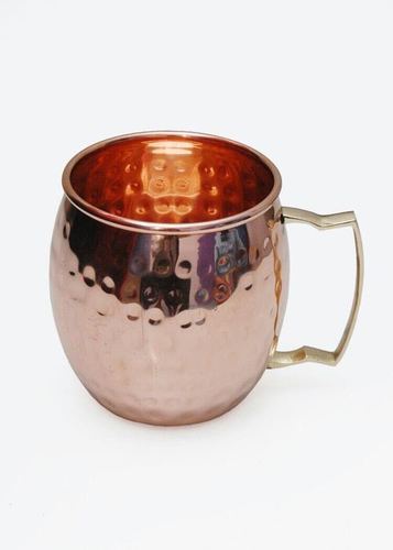 Copper Mule Mug - Premium Quality Copper Craftsmanship | Elegant Design, Ideal for Cocktails and Enhancing Beverage Experience