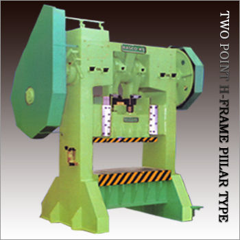 Two Point Mechanical Power Press - Robust Steel Construction, Precision Engineering for Reliable Performance