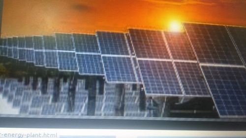 Solar Energy Power Plant