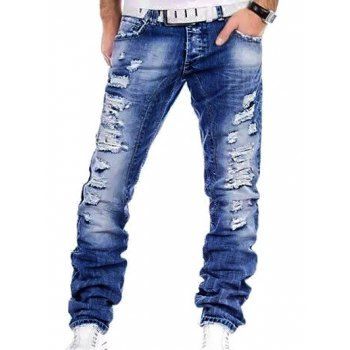 Comfortable And Skin Friendly Casual Wear Mens Rugged Denim Jeans