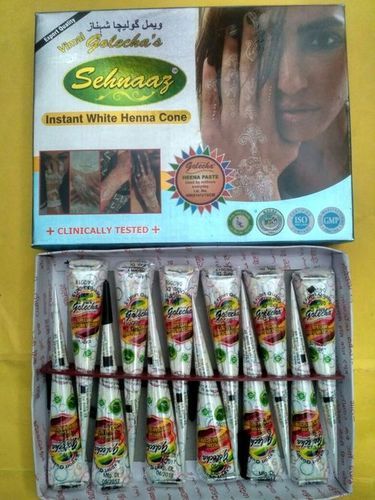 Red Suman gold instant mehndi cone ( pack of 12 ), Packaging Type: Box at  Rs 40/box in Sojat