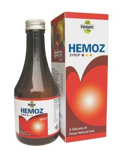 Ayurvedic Medicine Hemoz Syrup (A Volcano Of Finest Natural Iron)