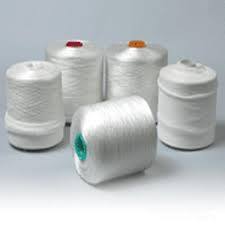 Polyester White Yarn