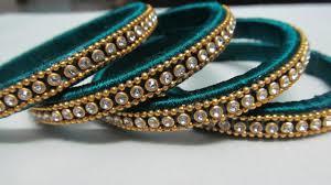 Thread Stone Bangles