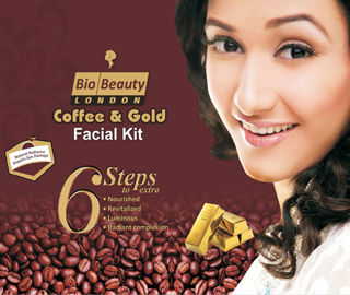 Coffee and Gold Facial Kits