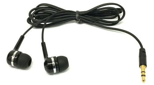 Black Glowing Led Light Earphones