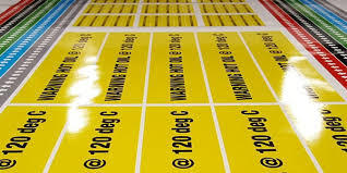 Golden Vinyl Laminated Labels