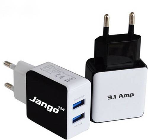 Jango Ultramax 3.1A Fast Charger Without Cable Mobile Charger  Dimension(L*W*H): 10X7X5  Centimeter (Cm)