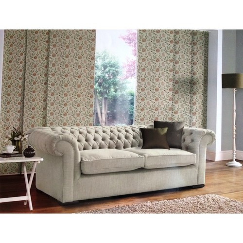 कस्टमाइज्ड प्रिंटेड फैब्रिक विंडो ब्लाइंड्स - jd 44