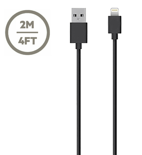 E Books V3Hmv Usb 2 Meter Usb 2.0 Data Cable (Black)