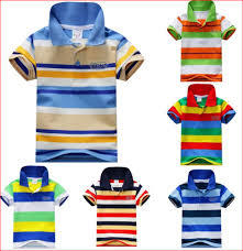 Kids Stripe Design T-shirt