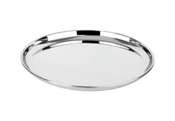 Robust Design Stainless Steel Dinner Plate