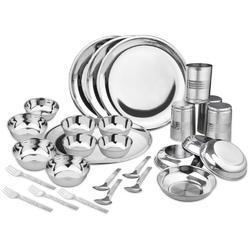 stainless steel dinner set