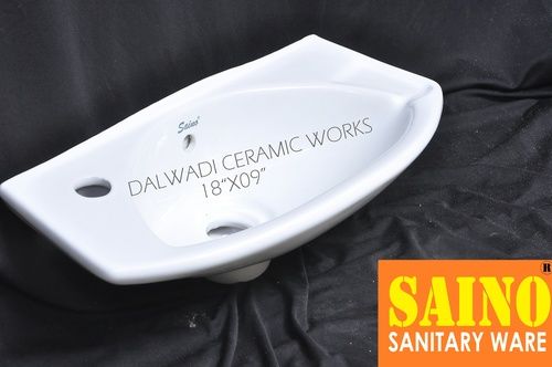 Any Color Exclusive White Ceramic Wide Wash Basin