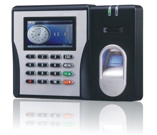 Fingerprint Time Attendance Machine - 3000 Finger Storage Capacity, 100000 Log Records | 2000mAh Battery Backup, TCP/IP & USB Communication