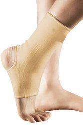 Silver Four Way Stretchable Ankle Support Brace