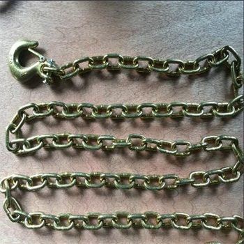 G43 Trailer Safety Chain With Clevis Slip Hook With Latch