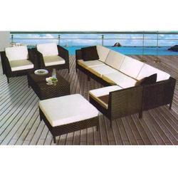 Lobby Rattan Sofa Set