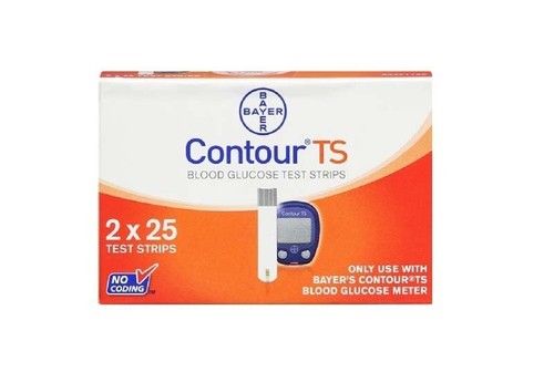 E Books Contour Ts Blood Glucose Test 50 Strips