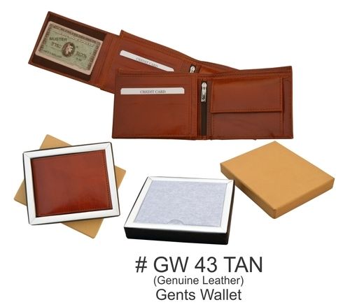 Men's Leather Wallet - Premium Genuine Leather, Various Sizes Available - Rigorous Quality Checked for Durability and Style