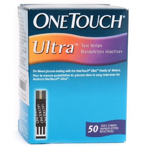 One Touch Ultra Blood Glucose Test 25 Strips