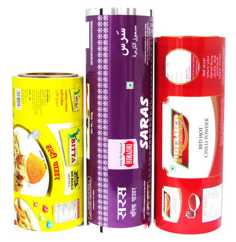 Yellow Printed Laminated Rolls