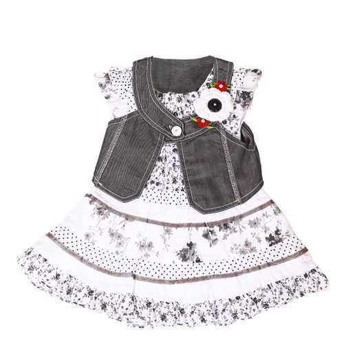 Crepe Girls Designer Frock