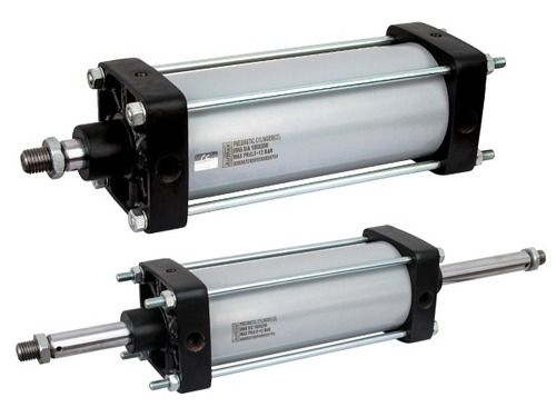 Industrial Pneumatic Cylinder - High-Quality Components, Lightweight Design , Low Maintenance and Sturdy Performance