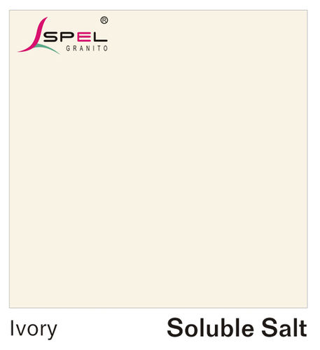 Ivory Soluble Salt Vitrified Tiles