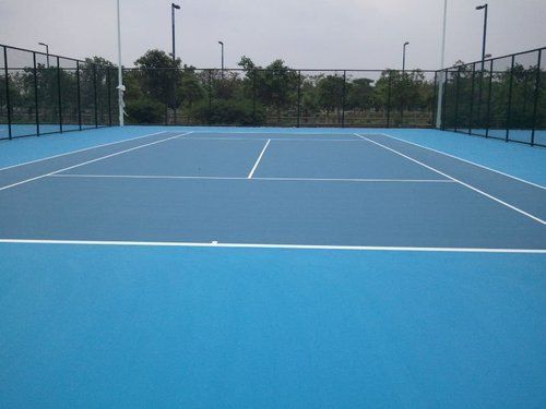 Environmentally-Friendly Badminton Court Synthetic Flooring