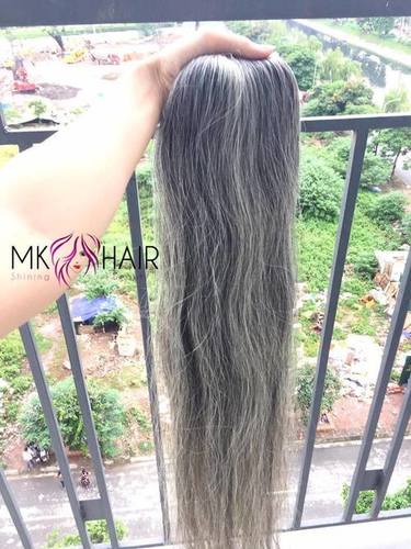 Customized Natural Grey Hair