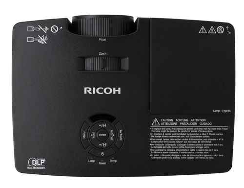 Black Color Portable Ricoh Pj TS100 Projector