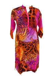 Cotton Ladies Casual Printed Kurti