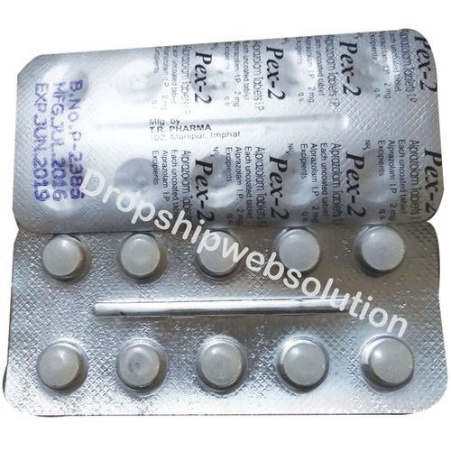 Pex 2 Alprazolam Tablets 2mg