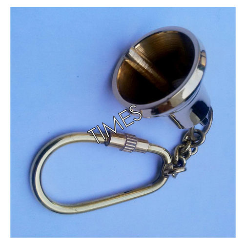 Ship Bell Key Ring