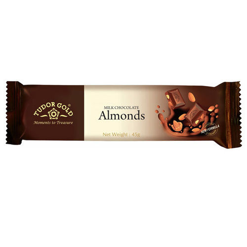 Tudor Gold Almonds Bar (45g)