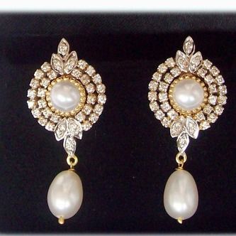 Diamond Earring Sets For Parties Good