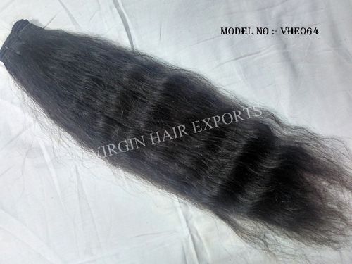 Indian Virgin Machine Weft Wavy Hair Capacity: 5000 Kg/Hr