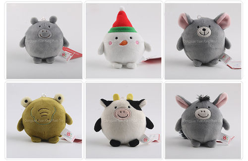 Round sales plush toys