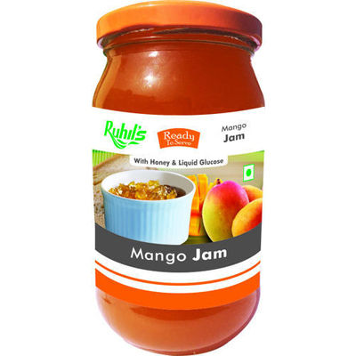 Mango Jam - Made with Quality Raw Mango, Infused with Honey & Liquid Glucose | Premium Taste, Quality Tested for Optimal Flavor