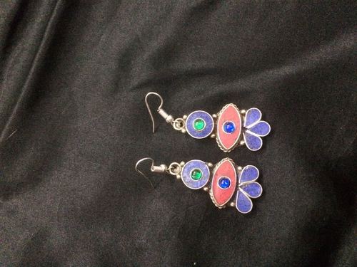 Small Stone Afghani Jhumka