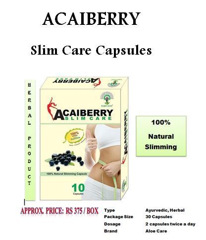 Herbal Medicine Acaiberry Slim Care Capsules