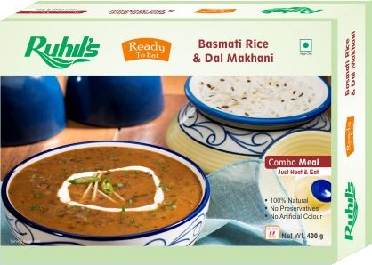 Precooked Bamati Rice & Dal Makhani