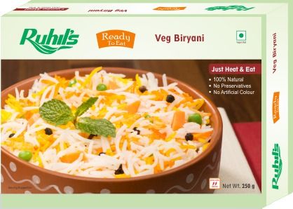 Precooked Meals Veg Biryani