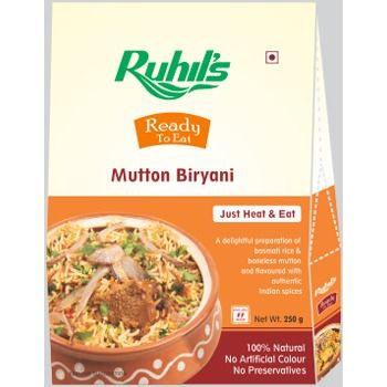 Precooked Rte Mutton Biryani