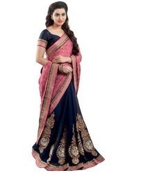 Chiffon Ladies Matka Silk Saree