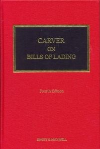 Carver on Bills of Lading Book